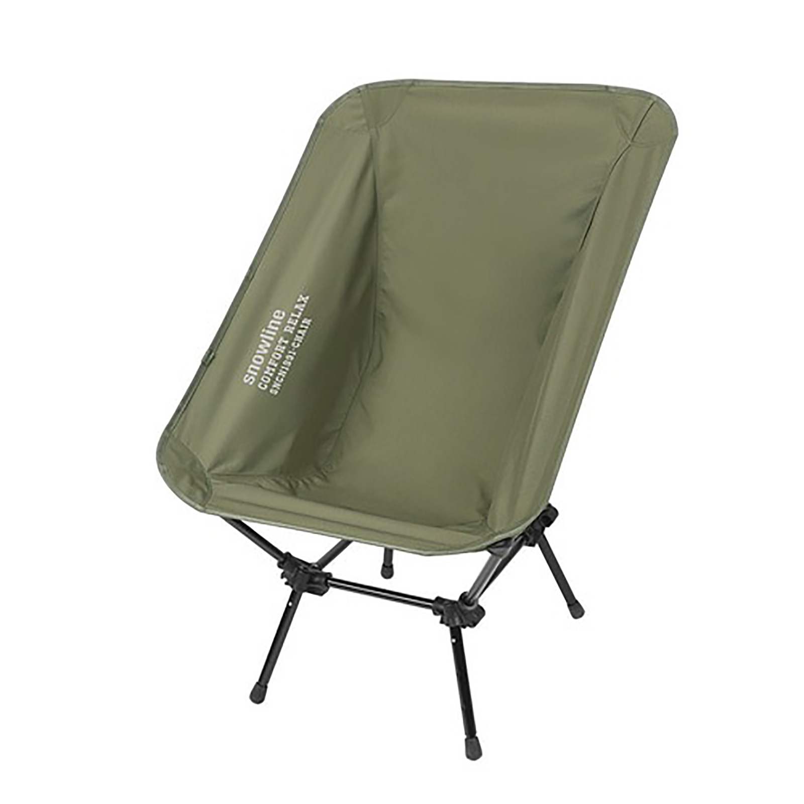 Ghế gấp thư giãn lưng tựa thấp Snowline Comfort Relax Chair M SNG5ULC002 - Olive Khaki