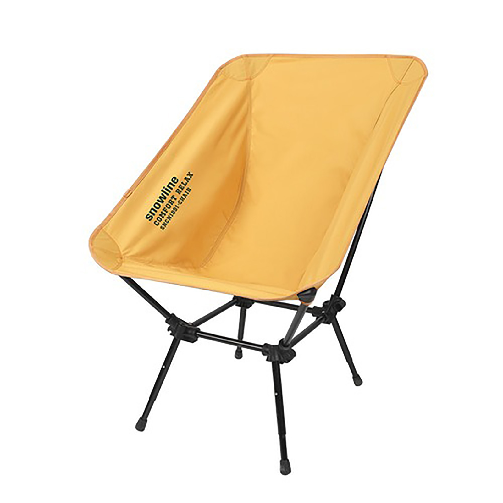 Ghế gấp thư giãn lưng tựa thấp Snowline Comfort Relax Chair M SNG5ULC002 - Yellow Mustard