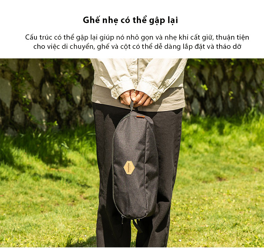 Ghế cắm trại gấp gọn Snowline Comfort Relax Chair SNG5ULC002 - Vàng