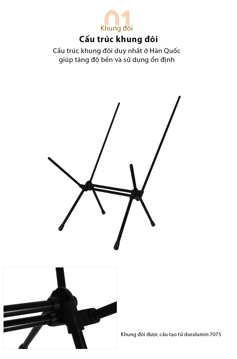 Ghế xếp có tựa đầu Snowline Pender Chair Wide SNF5ULC001 - Đỏ