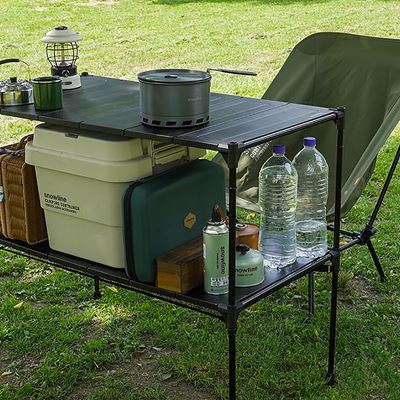 Hệ thống bàn gấp tuỷ chỉnh Snowline Cube System Table Plus SN85UTA033 Black 2