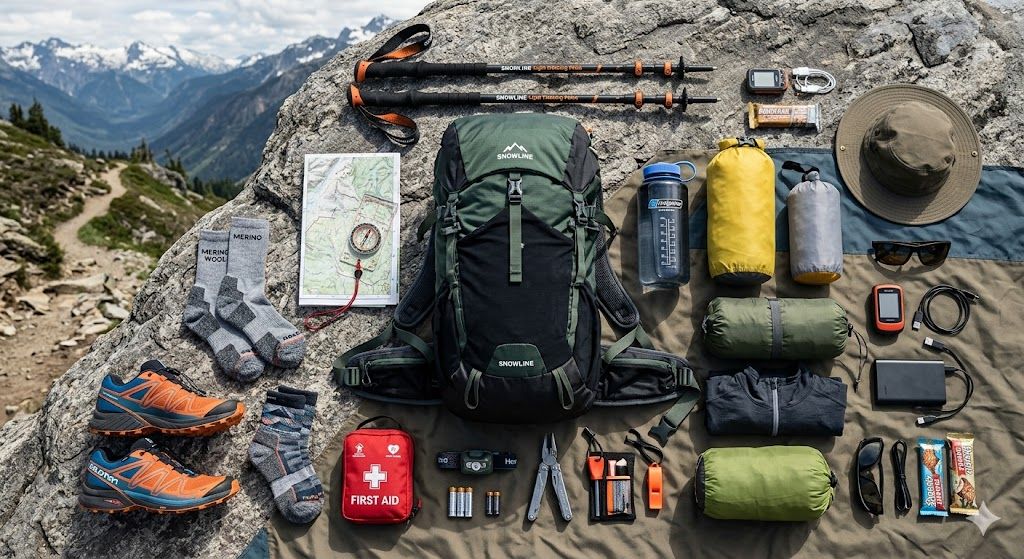 Các phụ kiện hiking thiết yếu: Chuẩn bị toàn diện cho mọi cung đường